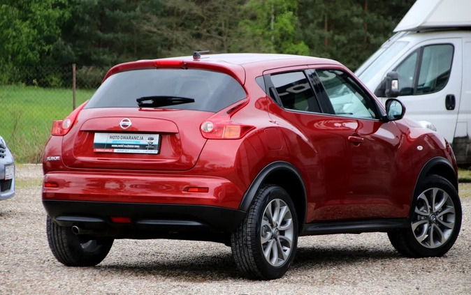 Nissan Juke cena 38900 przebieg: 166000, rok produkcji 2013 z Okonek małe 596